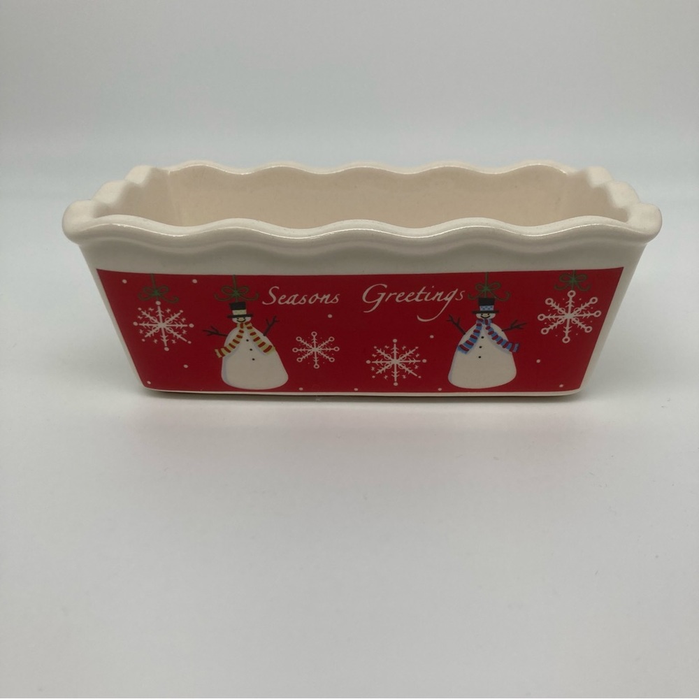 Seasons Greetings mine bread/loaf pan